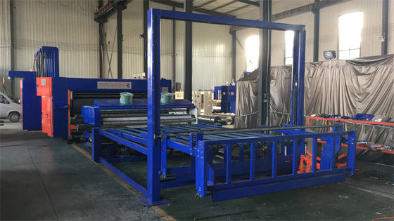 velocità Flexo Printing Slotting Die-cutting Machine per imballaggi al dettaglio ZYKM serie 1228