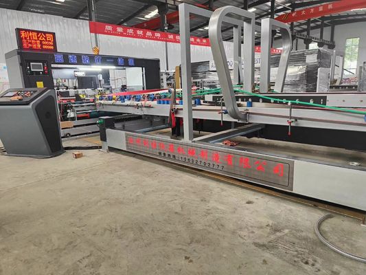 Macchina di incollaggio a scatole di cartone corrugato pieghevole automatica per le esigenze del cliente