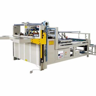 Piccole dimensioni 5500 KG tensione 380v Folder Gluer Machine per due pezzi piegatura e incollaggio