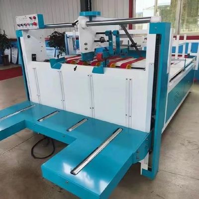 Min Dimensioni del cartone 600*300mm Semi-automatico due pezzi Folder Gluer