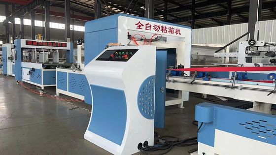 Negozi di alimenti e bevande Cartoni ondulati Colla di cartone automatica con tensione 380V
