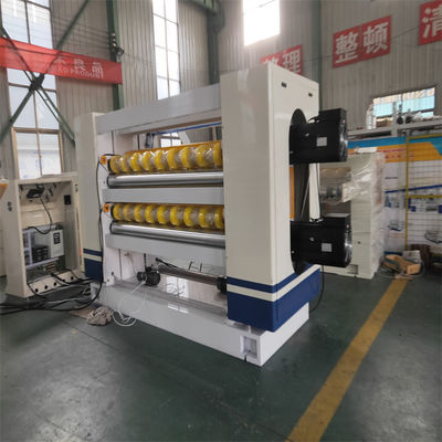 380/50Hz Voltage Electric Cardboard NC Cut Off Machine con doppio tagliatore a croce elicoidale