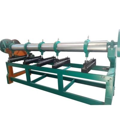 Quattro collegamenti Slitter Scorer / 500 KG Corni di cartone ondulato Slotter con materiali