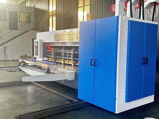 Macchine per la stampa e il taglio di fogli di cartone ondulato per officine di macchine