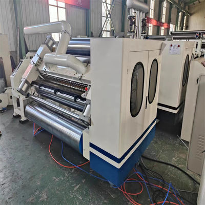 6500 KG Macchina ondulata a singola faccia senza dita per rotoli e fogli di carta ondulata