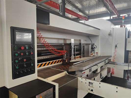 Liheng Inline Flexo Printing Slotting Die-Cutting Machine per foglio di cartone ondulato