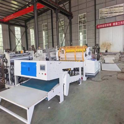Macchina di taglio carta rotativa automatica da rotolato a foglio tagliatrice di fogli per la lavorazione della carta