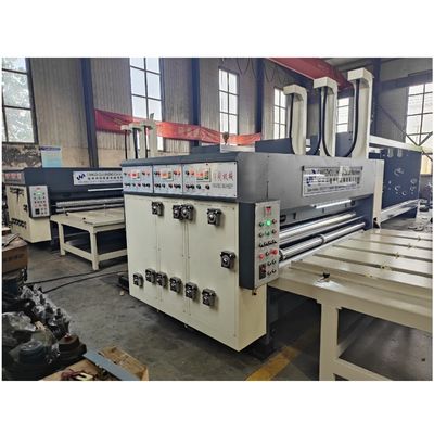 Lunga durata di vita Linea di produzione di cartoni ondulati semiautomatici con capacità di 5000 kg