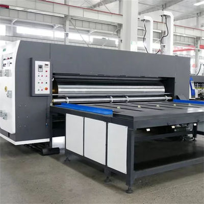 Semi-automatica Flexo stampa e stampante Die Cutter Slotter Machine per la fabbricazione di scatole di cartone ondulato