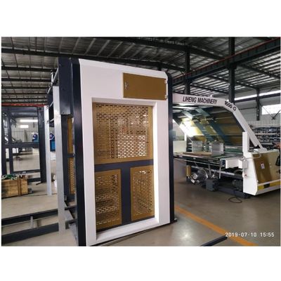 Macchina di laminazione a flauto con laminazione automatica di cartone di piccole dimensioni 13,5m x 2m x 2,9m