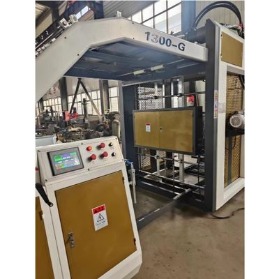 Macchina di laminazione a flauto con laminazione automatica di cartone di piccole dimensioni 13,5m x 2m x 2,9m