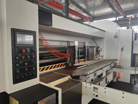 Liheng Inline Flexo Printing Slotting Die-Cutting Machine per la corrugatura di tensione 380