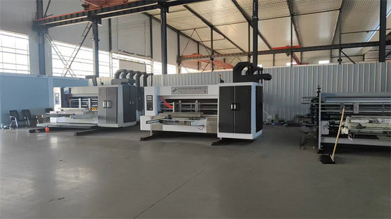 Stampa automatica e macchina da taglio per la stampa di scatole di cartone ondulato