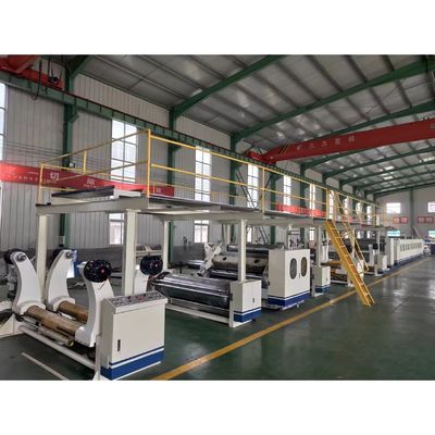 Linea di produzione di cartone ondulato automatico a 3 strati con precisione di taglio e velocità uniforme