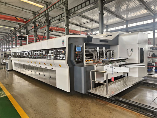 Long Life Automatic Carton Printing Slotting Die Cutting Box Making Machine