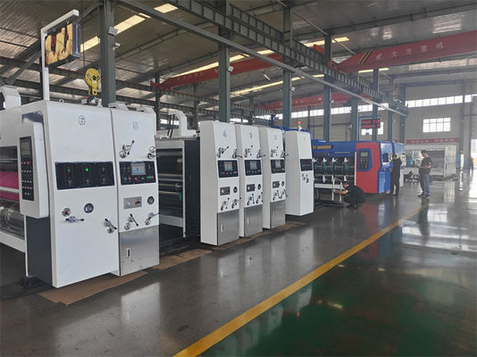 Stampa automatica e macchina da taglio per la stampa di scatole di cartone ondulato