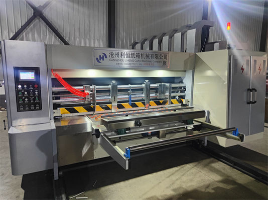 Stampa automatica e macchina da taglio per la stampa di scatole di cartone ondulato