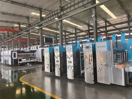Stampa automatica e macchina da taglio per la stampa di scatole di cartone ondulato