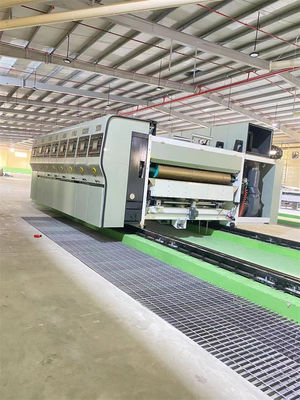 18000 KG Direct Chain Feeding Cartone ondulato Stampa a fessura