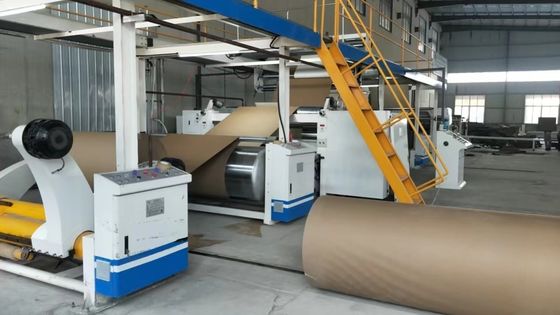 12.5KW Servo motore principale 3 5 7 Ply cartone ondulato cartone macchina di produzione