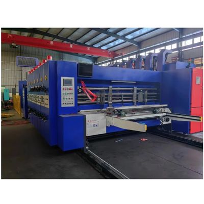 Competitive cartone ondulato Flexo Stampa Slotting Diecutting Folder Gluer Machine