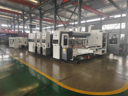 Competitive High Speed Digital Flexo Printing Diecutting Slotting Machine per cartone