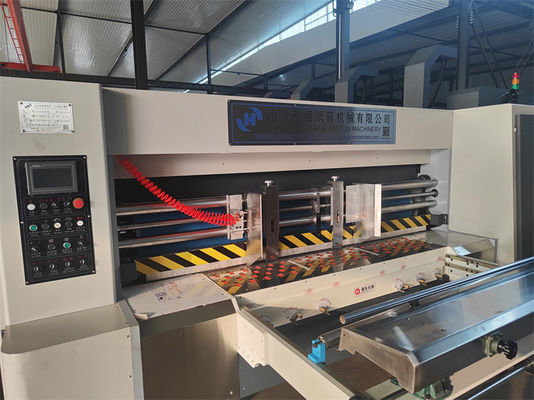 18000 KG Stampa flessibile automatica, taglio a fessura, taglio a fessura, cartone ondulato