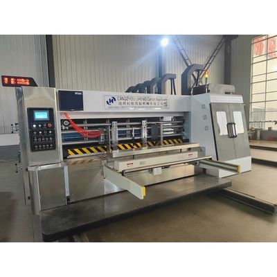 18000 KG Stampa flessibile automatica, taglio a fessura, taglio a fessura, cartone ondulato