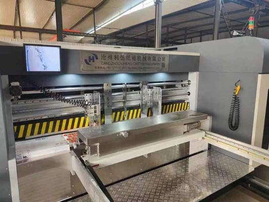Long Life Automatic Carton Pizza Paper Box Making Machine per cartone ondulato