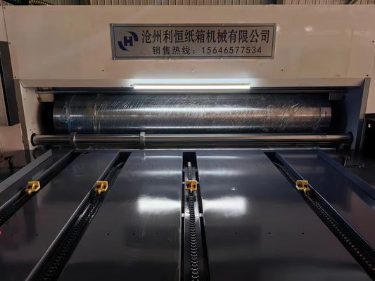 AC380V Semi-automatica Due colori Flexo Stampa Die Cutter Flexografica Stampa 1700 KG