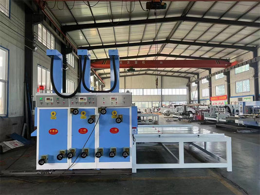 220V tensione semiautomatica casella ondulata macchina di produzione con lunga durata di vita