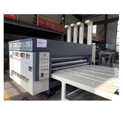 380V Semi-automatica stampante slotter e die cutter macchina per cartone ondulato