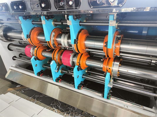 380V Semi-automatica stampante slotter e die cutter macchina per cartone ondulato