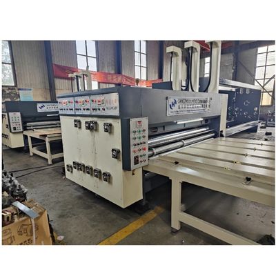380V Semi-automatica stampante slotter e die cutter macchina per cartone ondulato