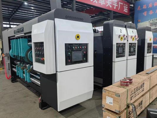 Stampa flessibile all'avanguardia per il commercio corrugato con grado automatico