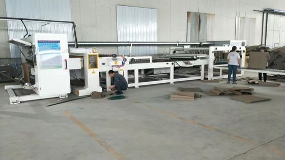 220v Linea a singola facciata 1400 1600 1800 mm 2 Ply Paper Bag Making Machine 150m/min 30 giorni