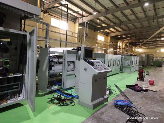 Linea di produzione di cartone ondulato a tre pieghe per la fabbricazione di scatole di cartone