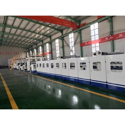 Linea di produzione di scatole di cartone automatiche a strati 3/5/7 impianto di cartone ondulato