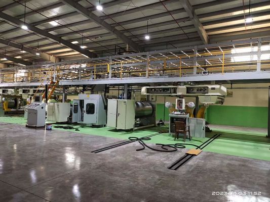 3 5 7 strato cartone ondulato scatola di cartone macchina di produzione