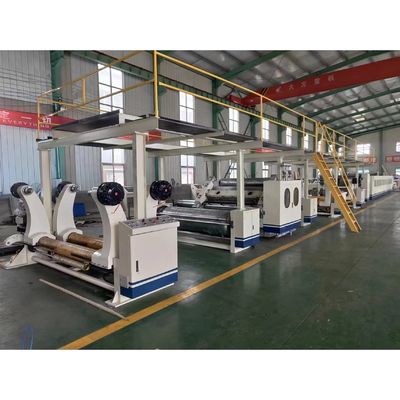 380V 3/5/7/Plys Automatic Corrugated Corrugation Cardboard Plant Linea di produzione